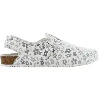 Oxypas muil met band Bianca | Wit/Zilver | Maat 35 - 00,154,182,35