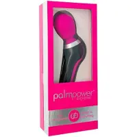 PalmPower Extreme Wand - oplaadbare massager vibrator - zwart