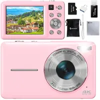 Siltcon Digitale Camera - 4K Roze