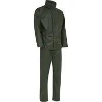 Elka Rainwear 0163124 Dry Zone Rain Jacket and Rain Pants PU Rain Set