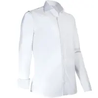 Giovanni Capraro 9360-10 Heren Shirt Slim Fit 63/34/3% Cot/Pol/Stretch