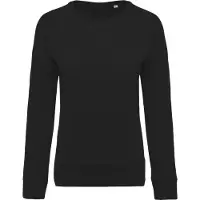 Kariban K481C Damessweater BIO ronde hals raglanmouwen