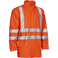 Elka Rainwear 026350R Securetech Multinorm visible Pu Jacket