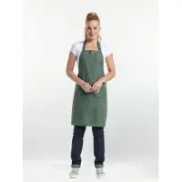 Chaud Devant 559 Bib Apron Base Moss Green
