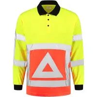 Bestex Poloshirt lange mouwen verkeersregelaar XXL / Geel