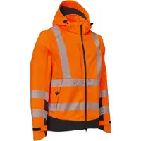 Elka Rainwear 117300R Visible Xtreme Softshell Jacket with detachable sleeves