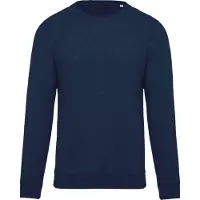 Kariban K480A Herensweater BIO ronde hals raglanmouwen