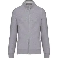 Kariban K456CC Herensweater met rits