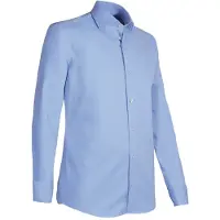 Giovanni Capraro 945-31 Heren Shirt L/S 55/45% 55/45% Organisch Katoen/Gerecycled Polyester