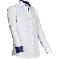 Giovanni Capraro 923-35 Heren Shirt 55/45% Katoen/Polyester