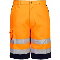 Portwest E043 Hi-Vis Polykatoen Korte Broek