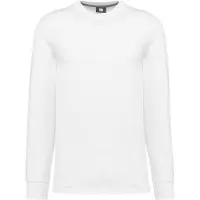 WK. Designed To Work WK303X Ecologisch uniseks T-shirt met lange mouwen