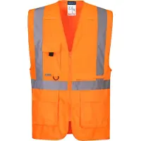Portwest C357 Hi-Vis Executive Vest met Tablet zak.