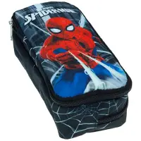 Giovas Spiderman etui met twee vakken, 26 cm