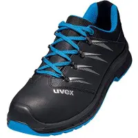 Uvex 2 trend veiligheidsschoen, enkellengte, S3, blauw/zwart, blauw/zwart, maat 52