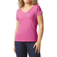 Gildan GI64V00LC Softstyle Fitted Ladies' V-neck T-shirt