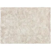 Atmosphera Adriel Fleece Jacquard Deken - 120 x 160 cm, Effen Patroon