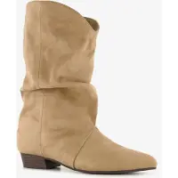 Nova dames slouchy laarzen beige maat 38