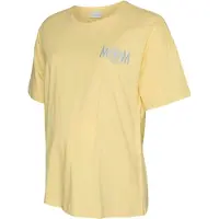 Mamalicious Shirt 'MLFerida' lichtblauw / citroengeel