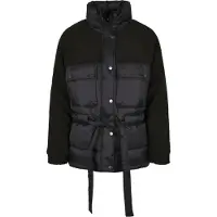Urban Classics Winterjas zwart