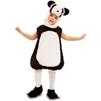MOM Stuffed Panda Junior Costume Beige 12-24 Months Kinderen