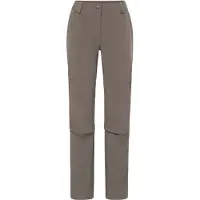 Vaude - Women's Farley Stretch Zip Off Capri Pants - Trekkingbroek 36 - Regular, grijs