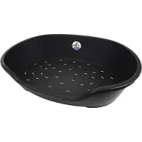Gebr. De Boon Moderna plastic hondenmand 110 cm zwart Moderna