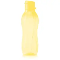 Tupperware Ecofles Plus 500 ml Pastelgeel | Waterfles Drinkfles Geel met Sportdop