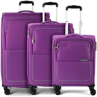 American Tourister Kofferset 'Air Wave' lila
