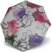 Knirps Paraplu 'T.200' groen / lila / pink / wit