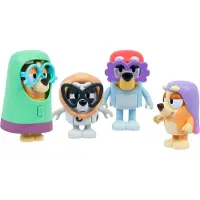 Moose Bluey Grannies Figures 4 Pack Veelkleurig Kinderen