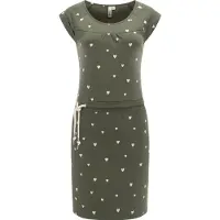 Ragwear Zomerjurk 'Penelope' olijfgroen / pastelgroen