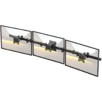 SCH Monitor Arm 3 Schermen - Monitor Arm - Zwart - 43cm x 20cm cx13cm