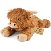 Mira Verzwaaringsknuffel - Verzwaarde Knuffel - Spanningskuffel - Koe - Bruin- ‎25cm x 13cm x 69cm