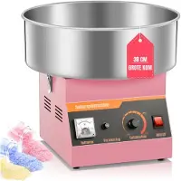 SCH Suikerspinmachines - Roze - ‎38cm x 38cm x 34cm