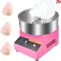 SCH Suikerspinmachines - Roze - ‎43cm x 43cm x 40cm