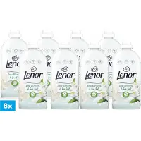 Lenor Lime Blossom & Sea Salt Wasverzachter – 8 x 1,2L – 384 Wasbeurten (8x48) – Voordeelverpakking