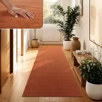 Paco Home Moderne woonkamer tapijt kortpolig wasbaar zacht uni effect bont antislip 60x100 cm