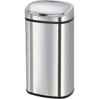 Kitchen Move Majestic Automatische Zwarte RVS Afvalemmer voor de Keuken - 68L