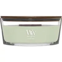 Woodwick Heartwick Flame Ellipse Geurkaars - Ethereal Haze - 50 branduren
