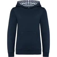 Kariban K4014 Sweater met contrasterende capuchon met motief