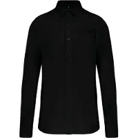 Kariban Poplin K541 Overhemd Lange Mouwen Regular Fit | Maat: XS