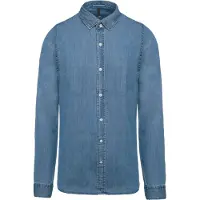 Kariban K512 Herenoverhemd Denim