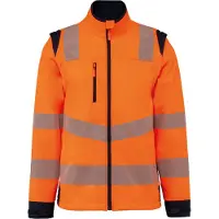 WK. Designed To Work WK460 Gerecycled softshelljack met afneembare mouwen