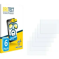 BROTECT - Screenprotector voor My Arcade Pixel Pocket Pro All Star Sports - Folie Beschermfolie transparant 6 Stuks