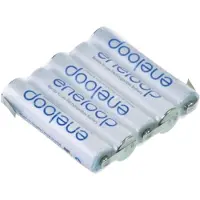 Panasonic eneloop Reihe F1x5 Accupack Aantal cellen: 5 Batterijgrootte: AAA (potlood) Z-soldeerlip NiMH 6 V 750 mAh