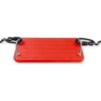 Buitenspeelgoed Keupink Rubber Schommelzitje Rood - BR touw zwart