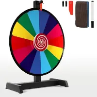 Mira Rad van Fortuin Draaiwiel – Draairad van Fortuin – Duurzaam Rad – Veelkleurig - ‎55cm x 50cm x 8cm