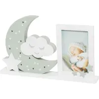 Dooky - Moonlight Frame - Fotolijst met nachtlampje - Misty Olive