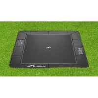 Akrobat Flat to the ground Trampoline Rechthoekig Orbit 380x250 cm